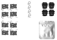 Accessory set, disc brake pad