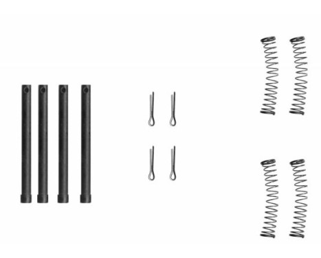 Accessory set, disc brake pad
