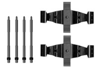 Accessory set, disc brake pad