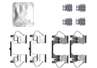 Accessory set, disc brake pad