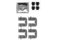 Accessory set, disc brake pad