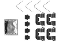 Accessory set, disc brake pad