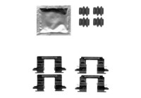 Accessory set, disc brake pad