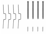 Accessory set, disc brake pad