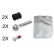 Guide Sleeve Kit, brake caliper 55004 ABS