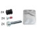 Guide Sleeve Kit, brake caliper 55009 ABS
