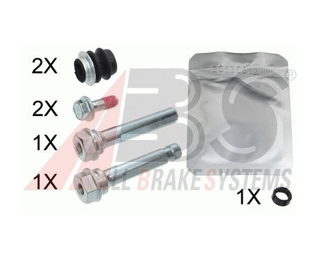 Guide Sleeve Kit, brake caliper 55050 ABS, Image 2