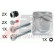 Guide Sleeve Kit, brake caliper 55050 ABS, Thumbnail 2