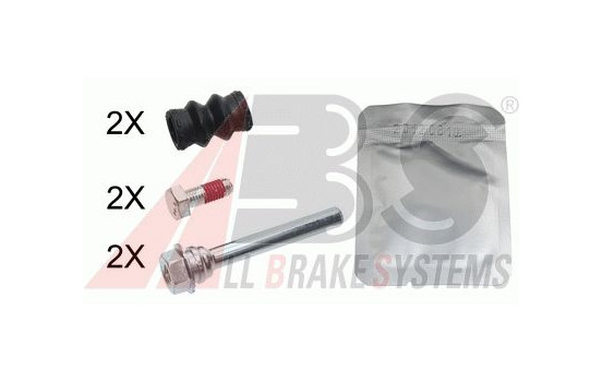 Guide Sleeve Kit, brake caliper 55057 ABS, Image 2