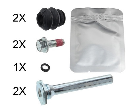 Guide Sleeve Kit, brake caliper 55075 ABS