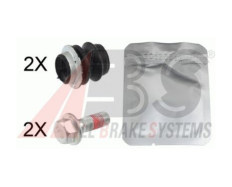 Guide Sleeve Kit, brake caliper 55106 ABS, Image 2