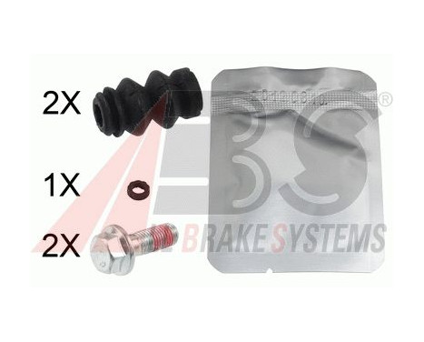 Guide Sleeve Kit, brake caliper 55109 ABS, Image 2