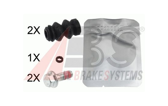 Guide Sleeve Kit, brake caliper 55109 ABS, Image 2