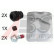 Guide Sleeve Kit, brake caliper 55117 ABS, Thumbnail 2