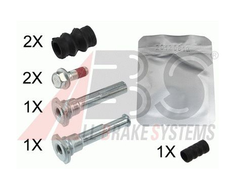 Guide Sleeve Kit, brake caliper 55125 ABS, Image 2