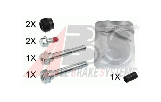 Guide Sleeve Kit, brake caliper 55168 ABS, Image 2