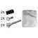 Guide Sleeve Kit, brake caliper 55169 ABS