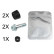 Guide Sleeve Kit, brake caliper 55190 ABS