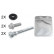 Guide Sleeve Kit, brake caliper 55200 ABS
