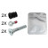 Guide Sleeve Kit, brake caliper 55218 ABS