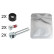 Guide Sleeve Kit, brake caliper 55220 ABS