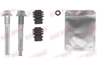 Guide sleeve set, brake caliper