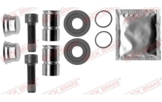 Guide sleeve set, brake caliper