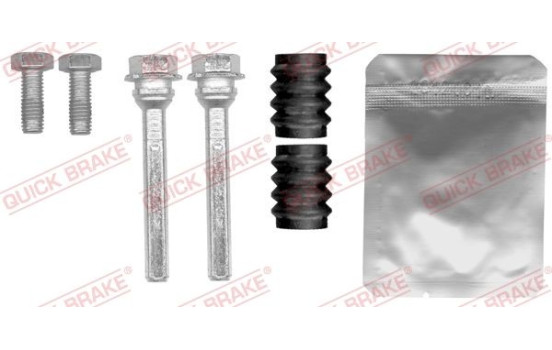 Guide sleeve set, brake caliper