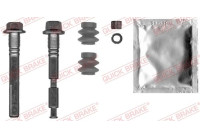 Guide sleeve set, brake caliper