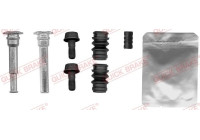 Guide sleeve set, brake caliper