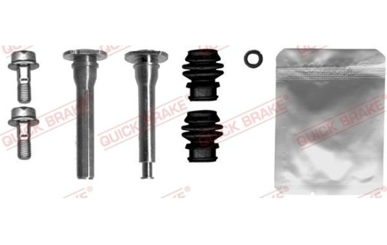 Guide sleeve set, brake caliper