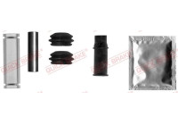 Guide sleeve set, brake caliper