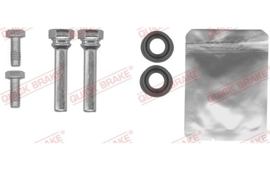 Guide sleeve set, brake caliper