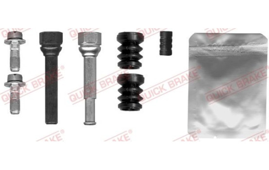 Guide sleeve set, brake caliper