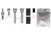 Guide sleeve set, brake caliper