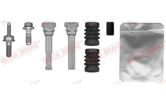 Guide sleeve set, brake caliper