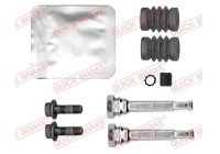 Guide sleeve set, brake caliper