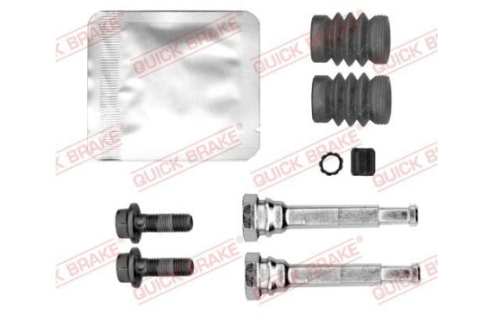 Guide sleeve set, brake caliper