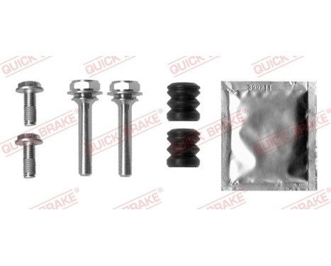Guide sleeve set, brake caliper