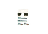Guide sleeve set, brake caliper