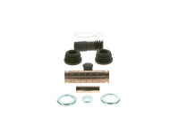 Guide sleeve set, brake caliper