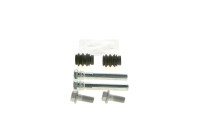 Guide sleeve set, brake caliper