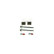 Guide sleeve set, brake caliper