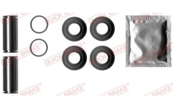 Guide sleeve set, brake caliper