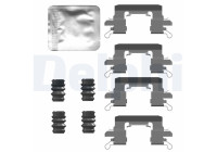 KIT ACCESSORIES PLAQUETTES DE FREIN