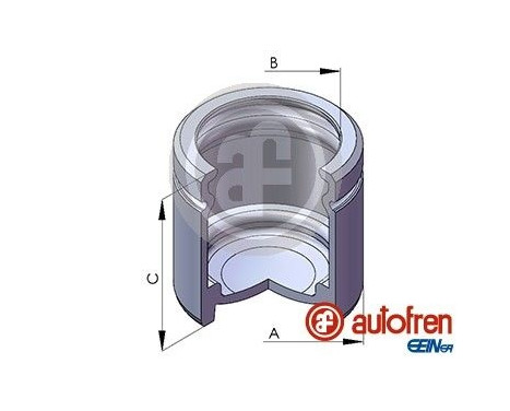 Piston, brake caliper