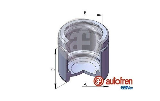 Piston, brake caliper