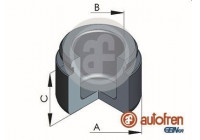 Piston, brake caliper