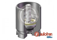 Piston, brake caliper