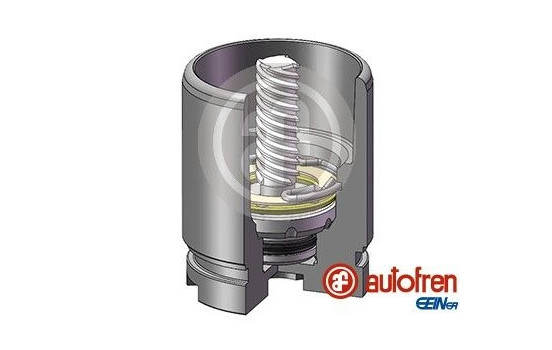 Piston, brake caliper